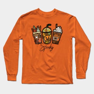 spooky cup Long Sleeve T-Shirt